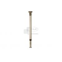 Pied de table basculant aluminium anodisé coulissant